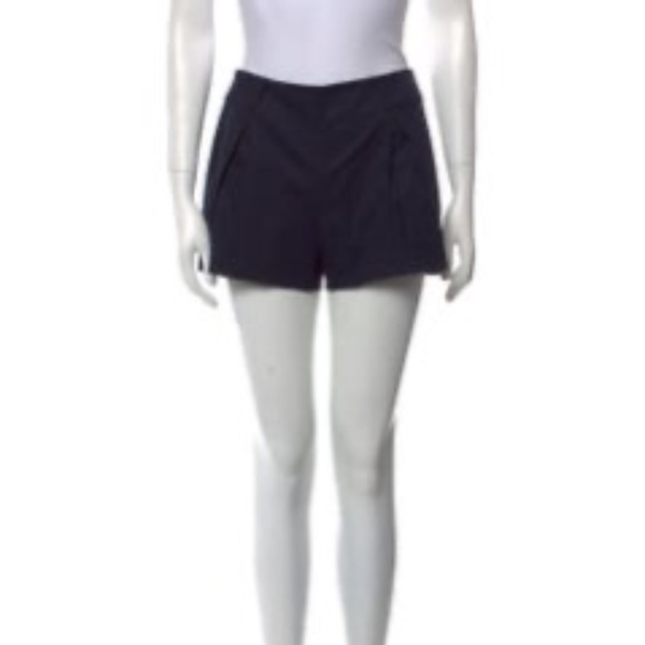 Tory Burch Navy Shorts - Size 2 - Picture 3 of 5